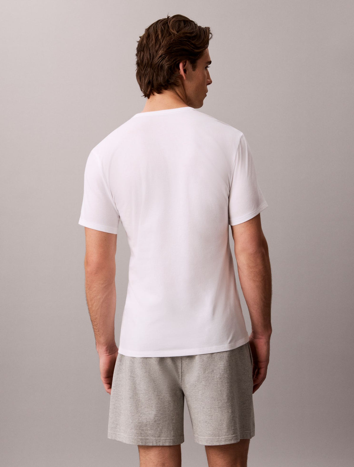 Calvin Klein Cotton Stretch Blend 3-Pack Slim Fit V-Neck T-Shirt