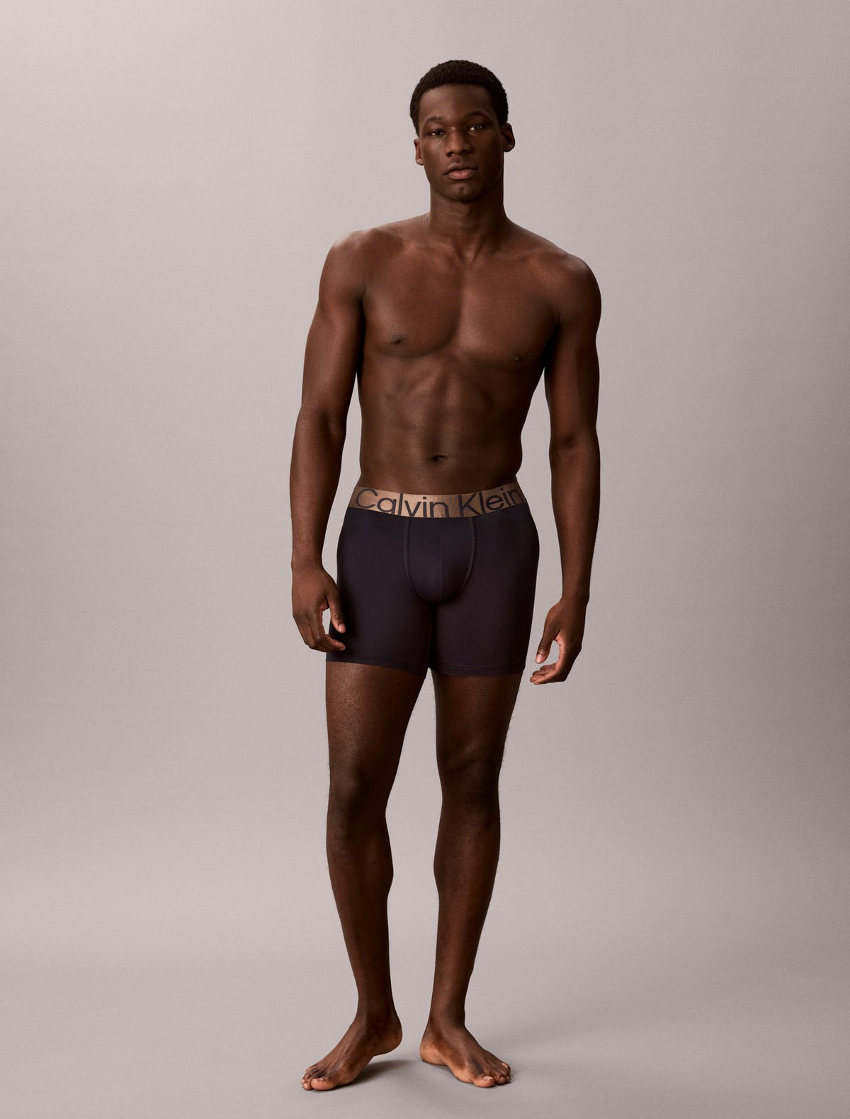 Calvin Klein Brushed Microfiber Stretch Bronze Boxer Brief