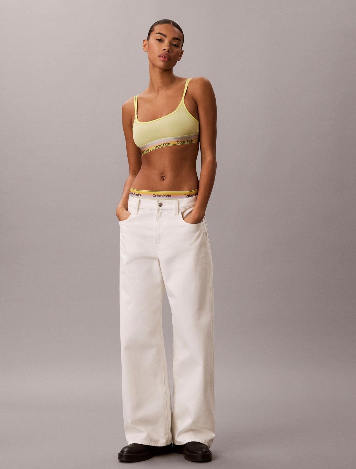 Calvin Klein Icon Mesh Pride Unlined Bralette