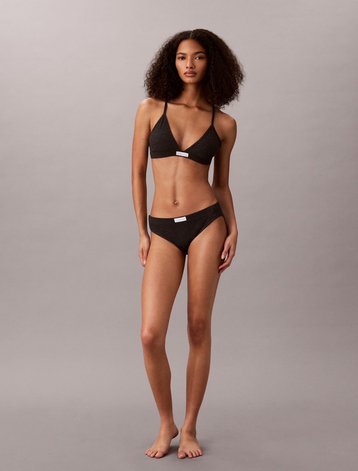 Calvin Klein Classic Comfort Cozy Waffle Lightly Lined Triangle Bra
