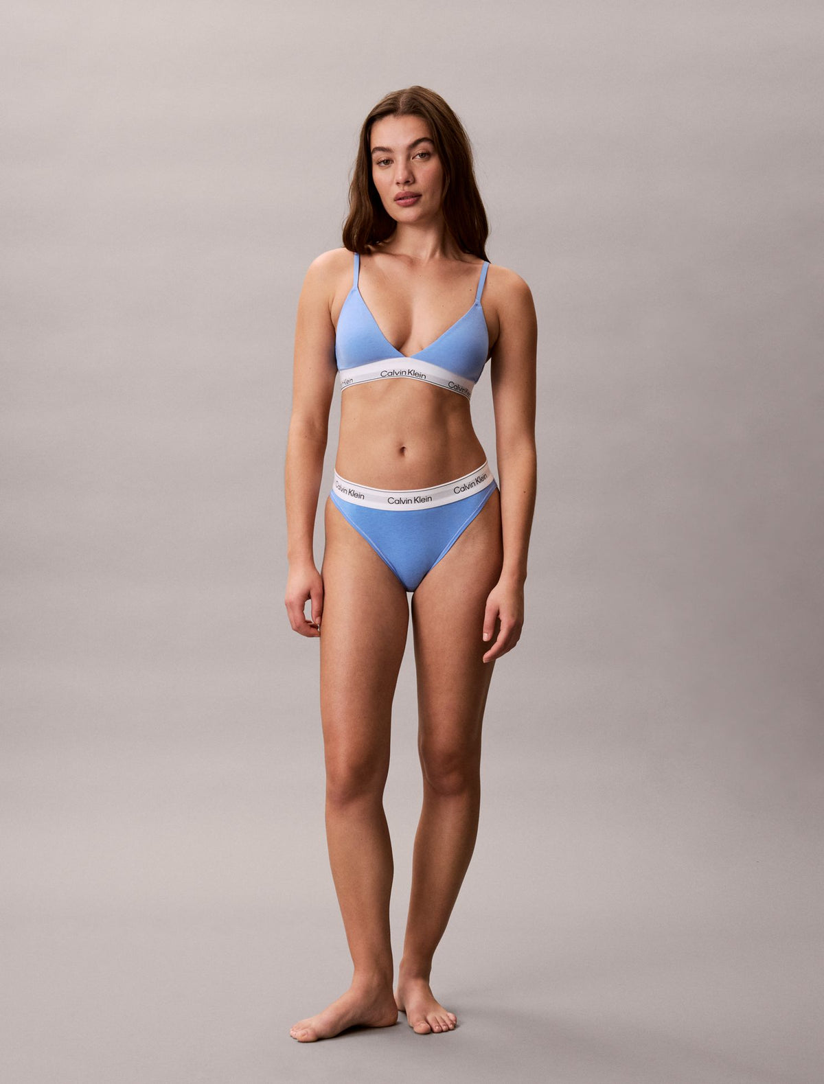 Calvin Klein Icon Cotton Modal Lightly Lined Triangle Bralette