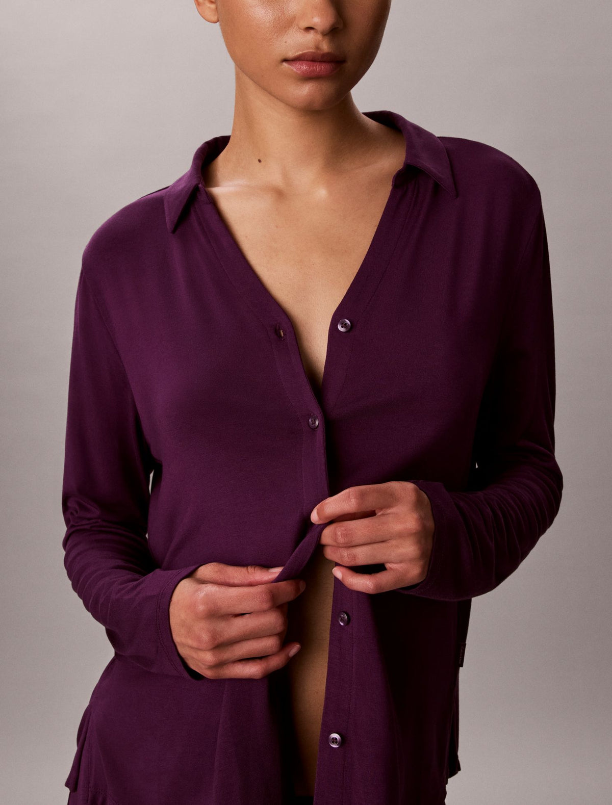Calvin Klein Ultra Soft Modal Shirt and Pants Set