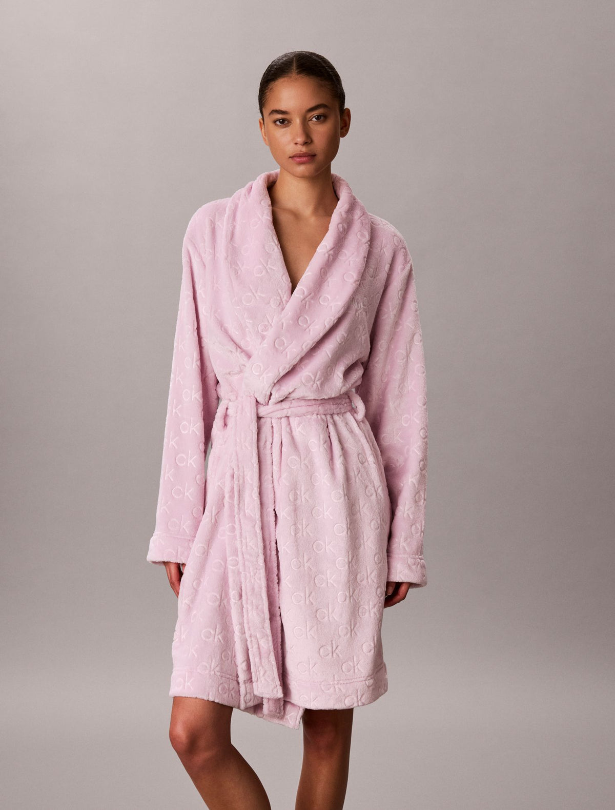 Calvin Klein Allover Logo Robe