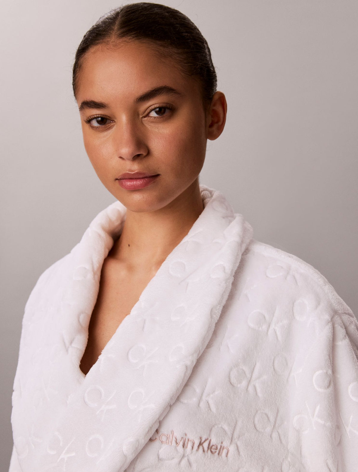 Calvin Klein Allover Logo Robe