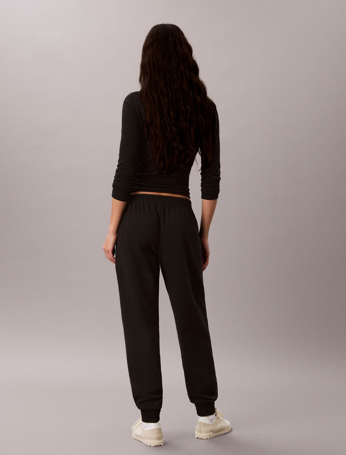 Calvin Klein Logo Cotton Jersey Sleep Sweatpants
