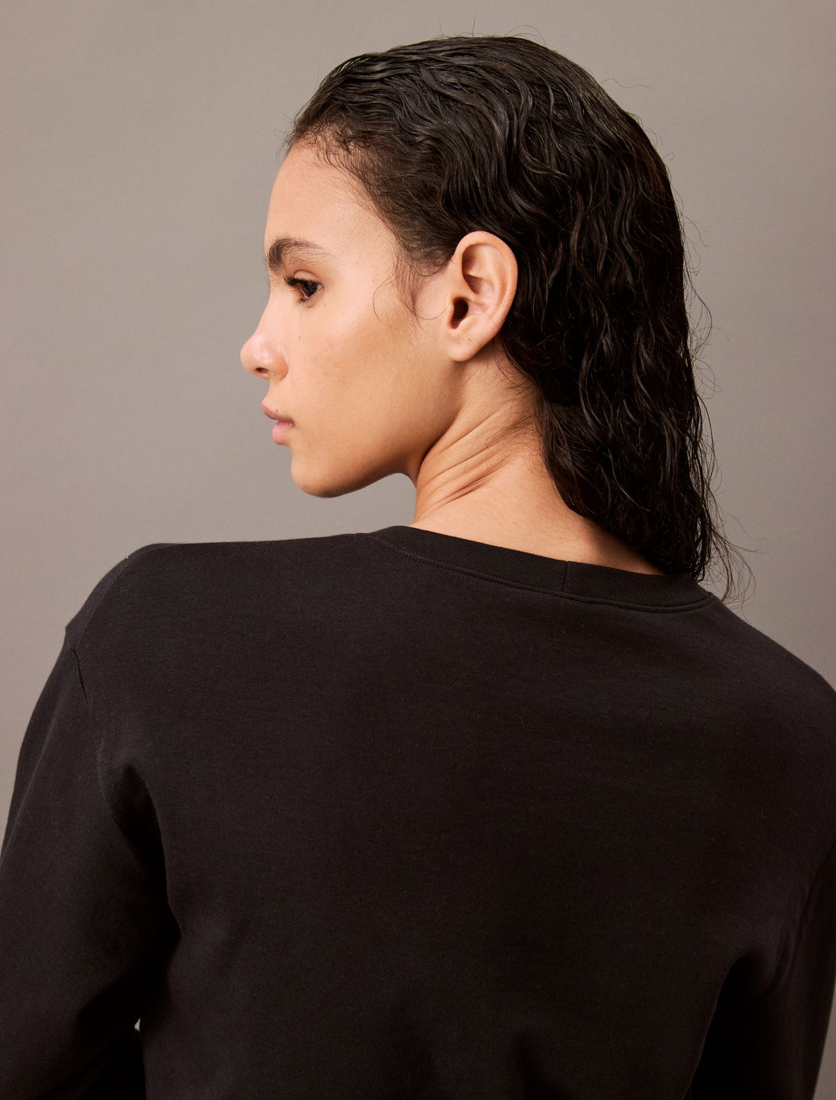 Calvin Klein Terry Lounge Relaxed Crewneck Sweatshirt