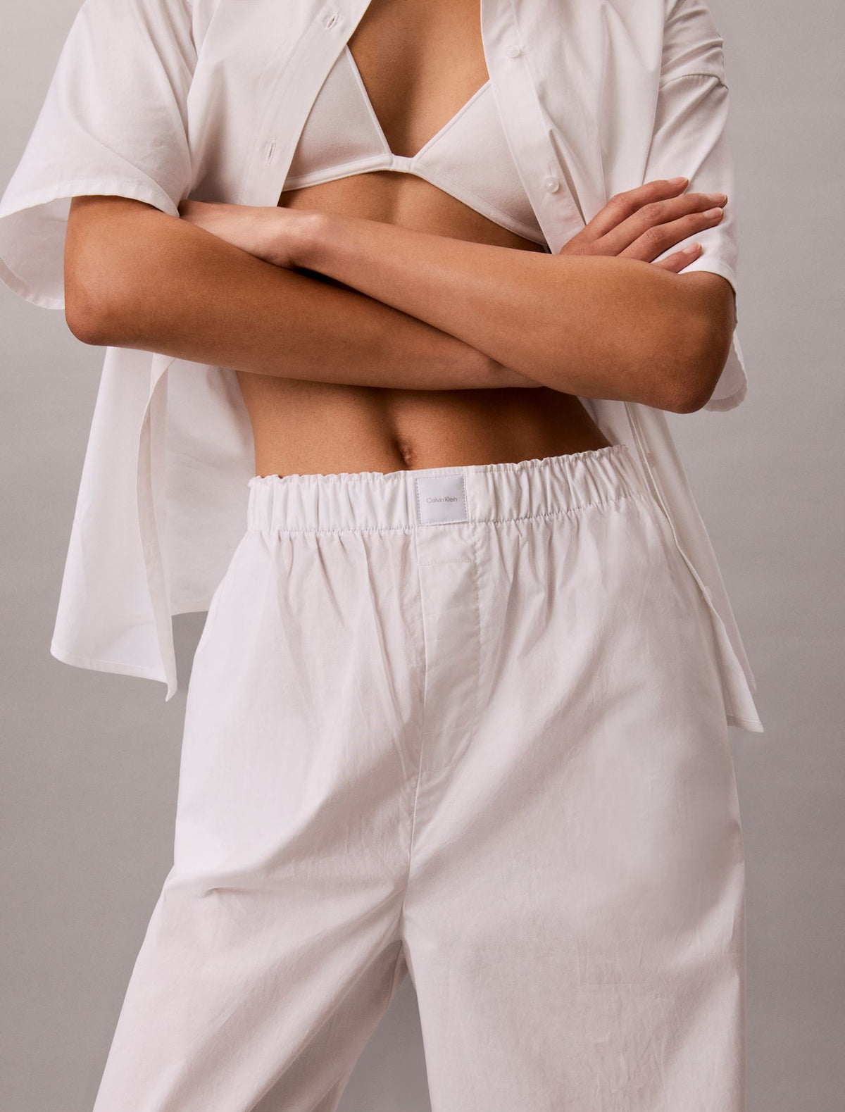 Calvin Klein Cotton Poplin Sleep Pants
