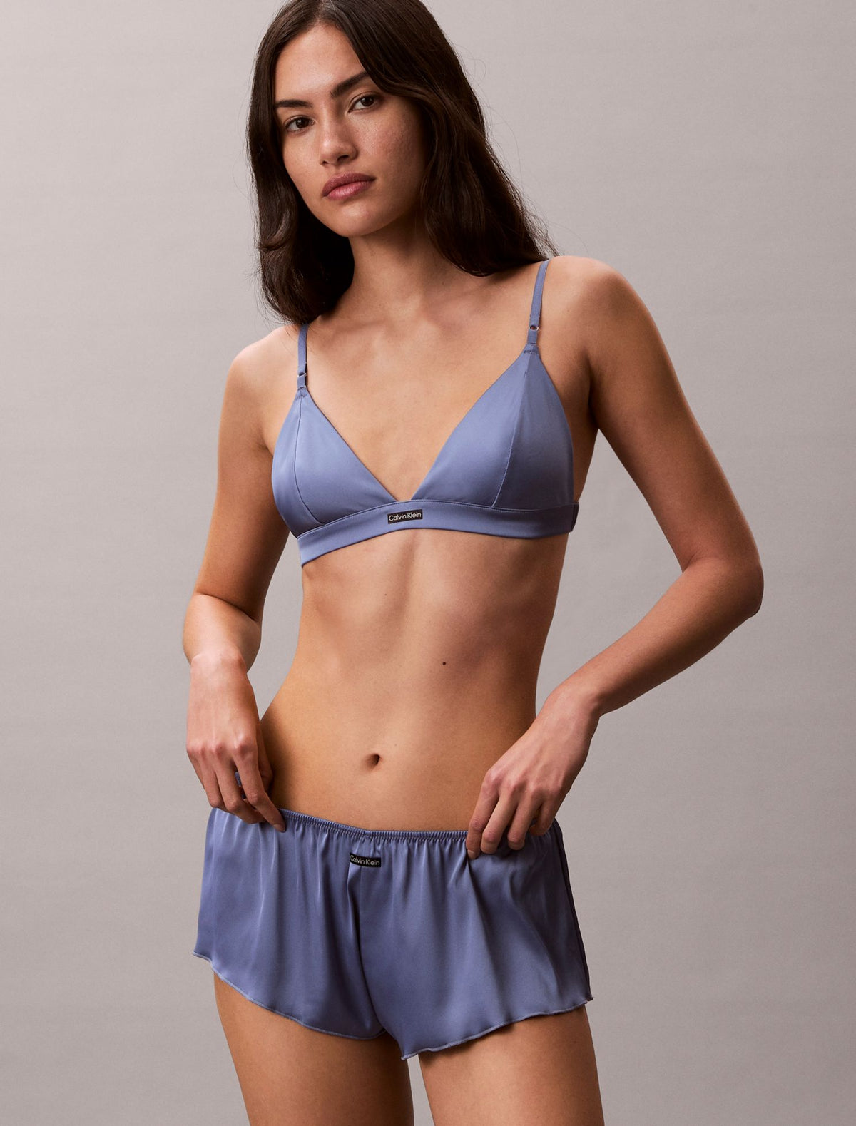 Calvin Klein Signature Satin Tap Short