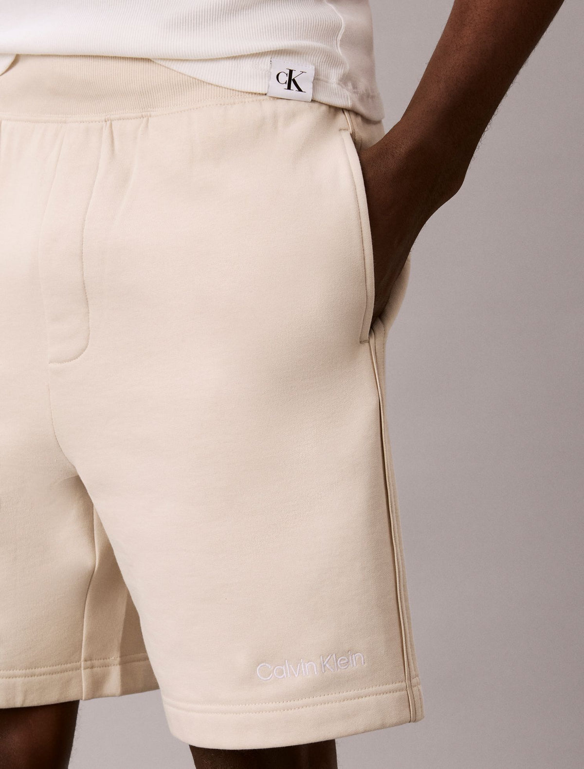 Calvin Klein Tonal Logo Sleep Shorts