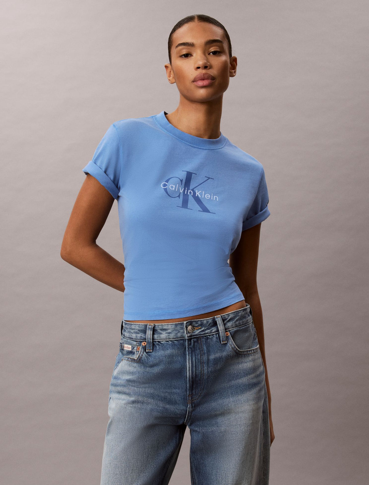 Calvin Klein Acid Wash Monologo Tee