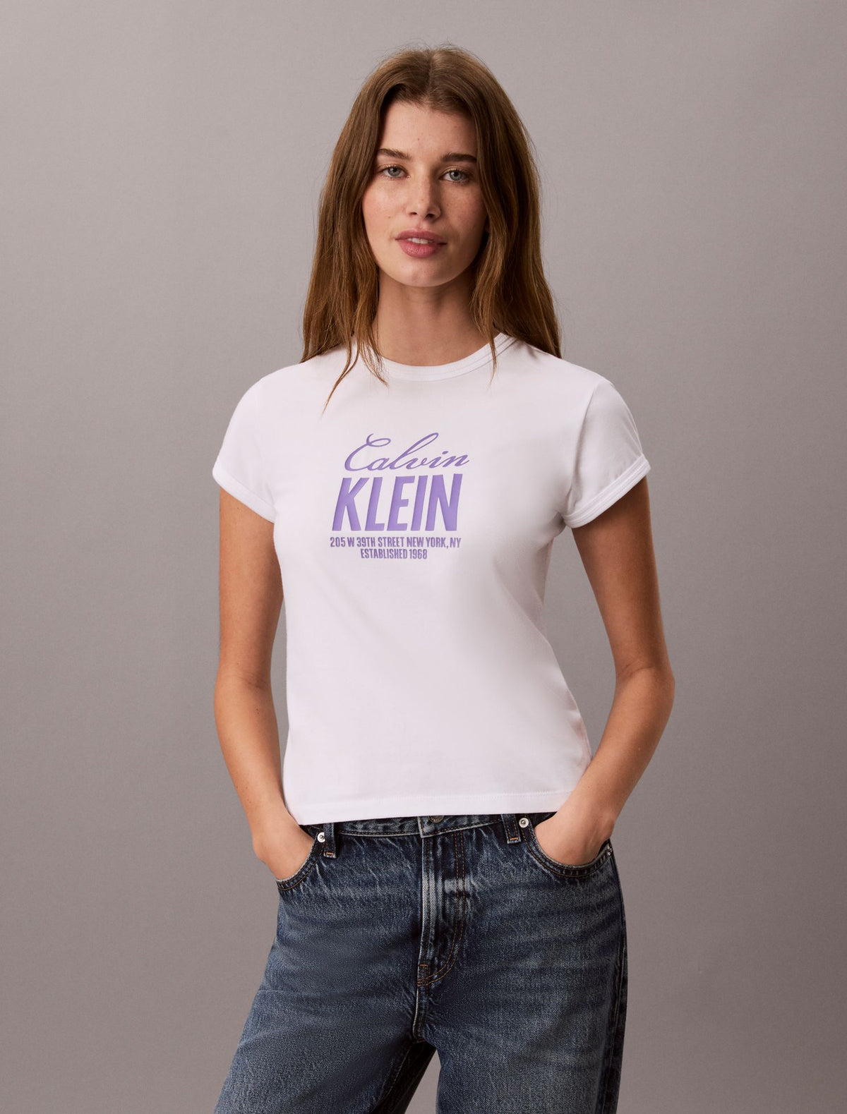Calvin Klein Slim Bold Logo Tee