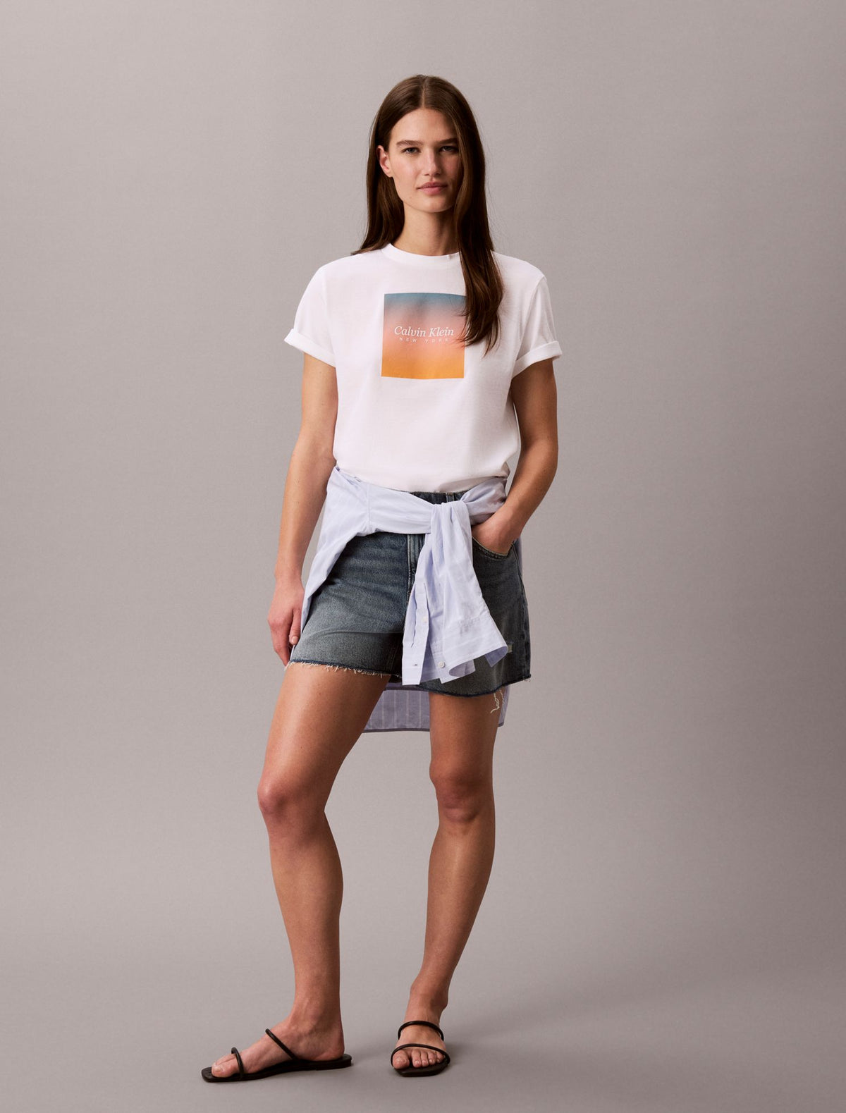 Calvin Klein Sunset Graphic Classic Tee