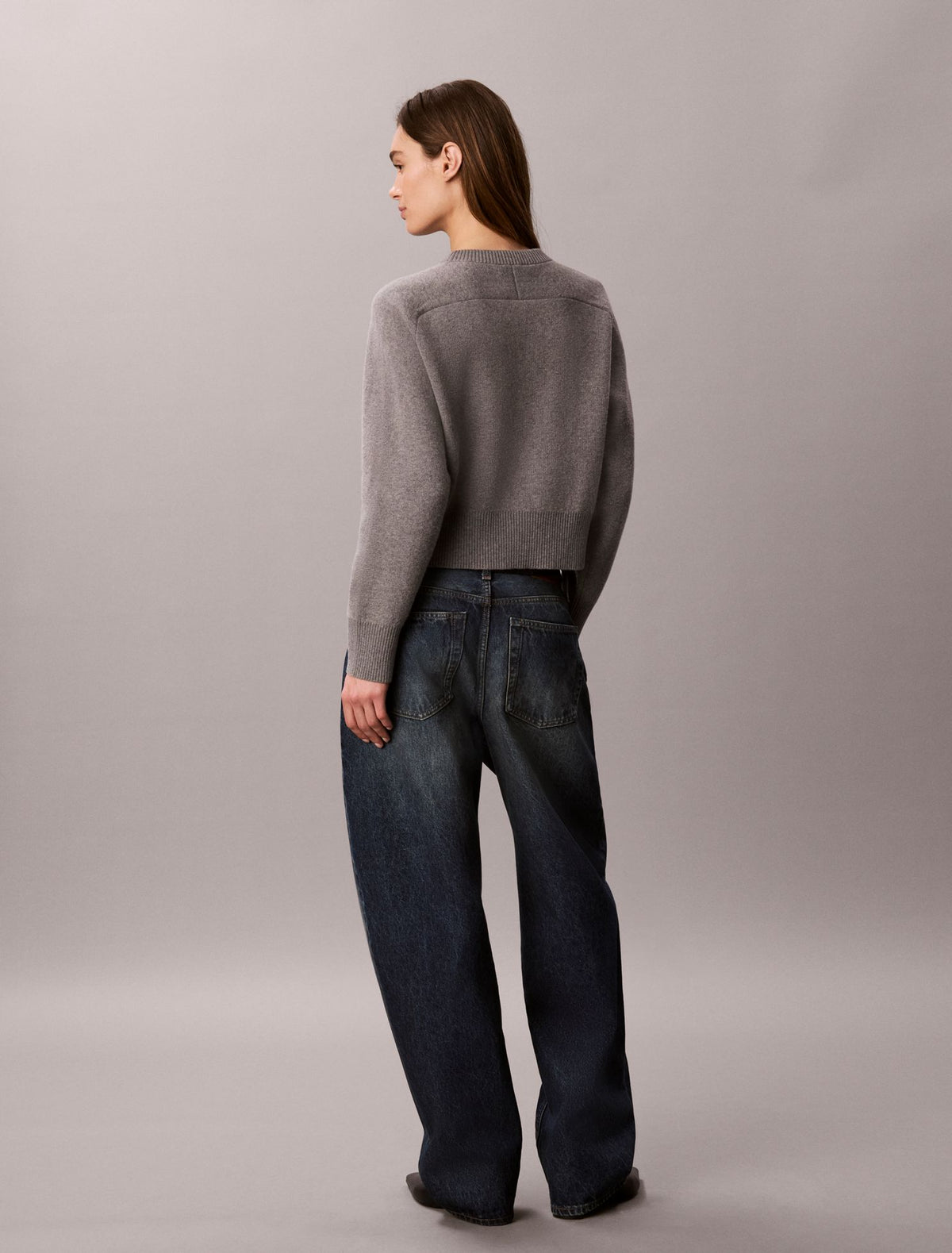Calvin Klein Cotton Wool Raglan Sweater