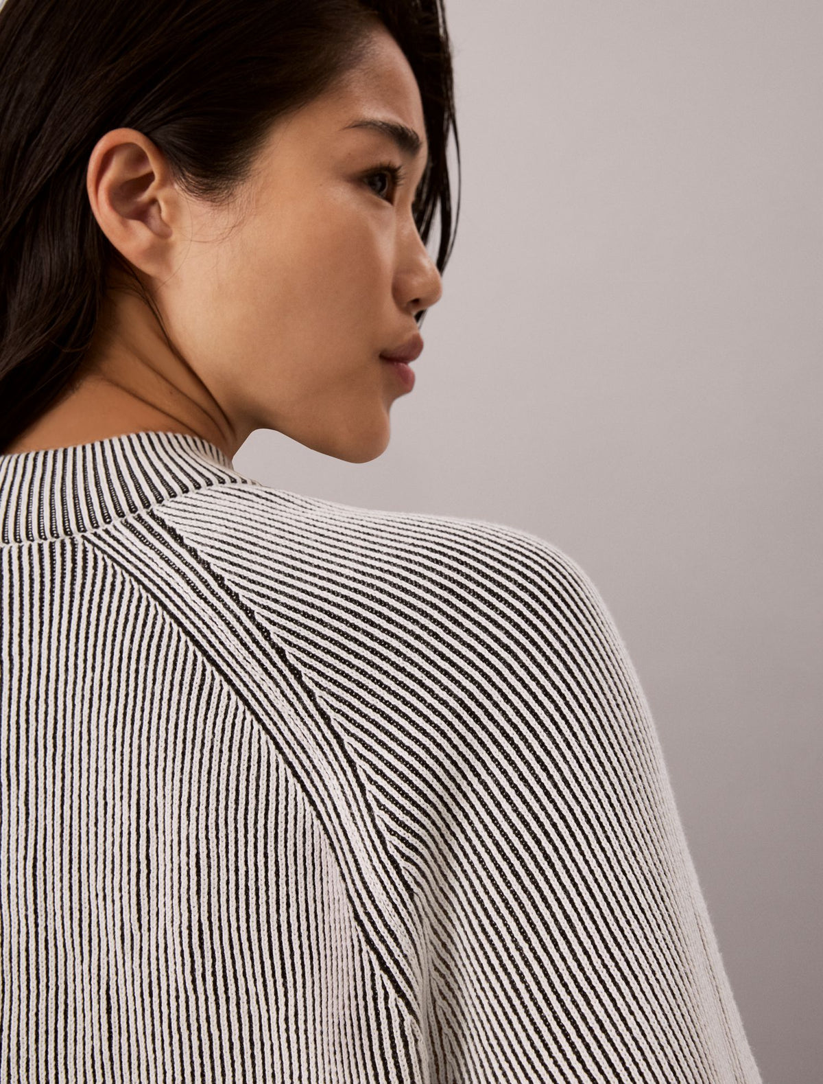Calvin Klein Monogram Graphic Rib Sweater
