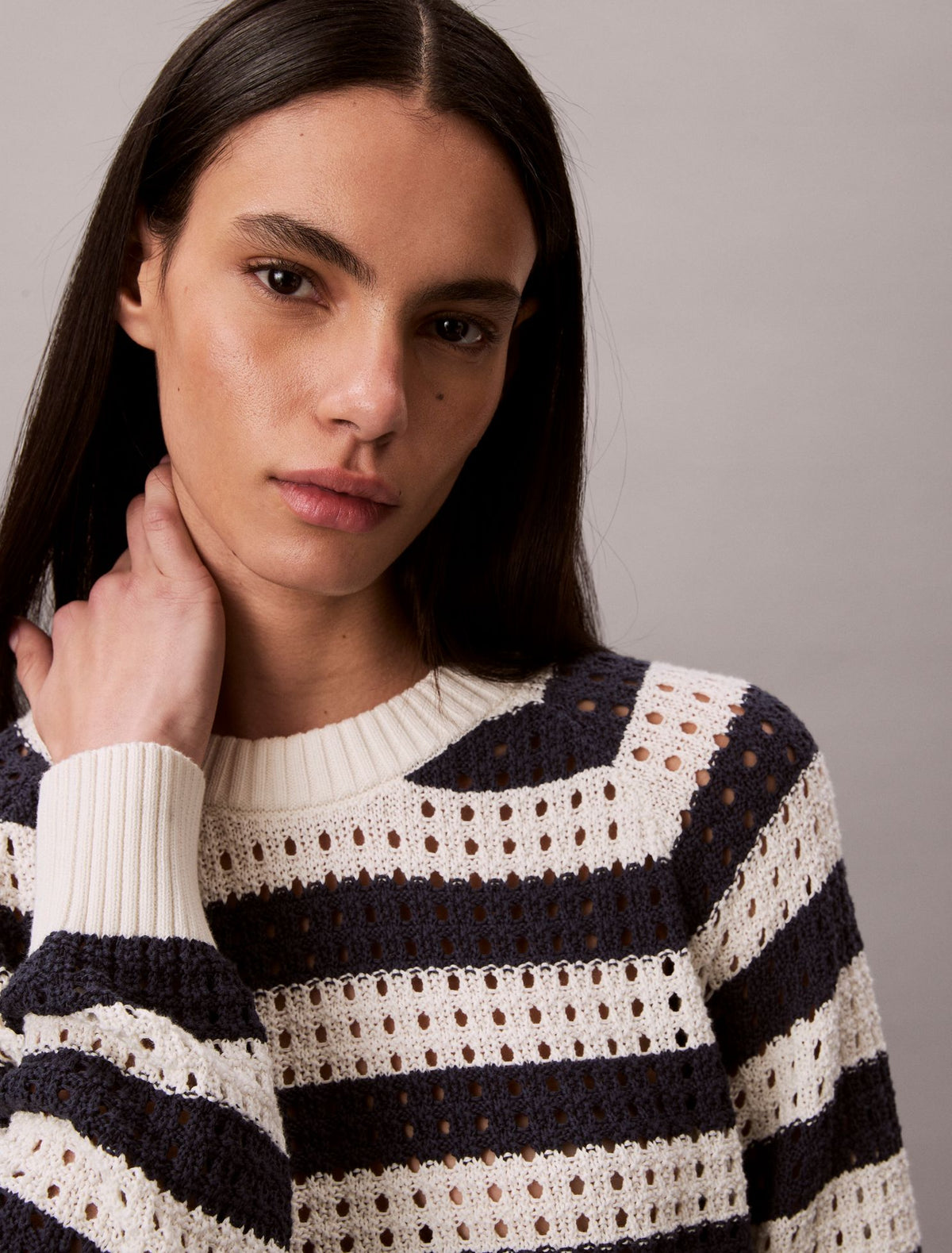 Calvin Klein Open Stitch Sweater