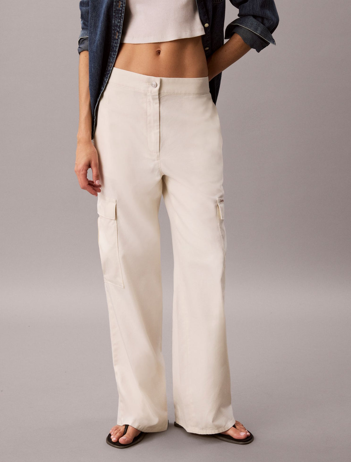 Calvin Klein Soft Twill Cargo Pants