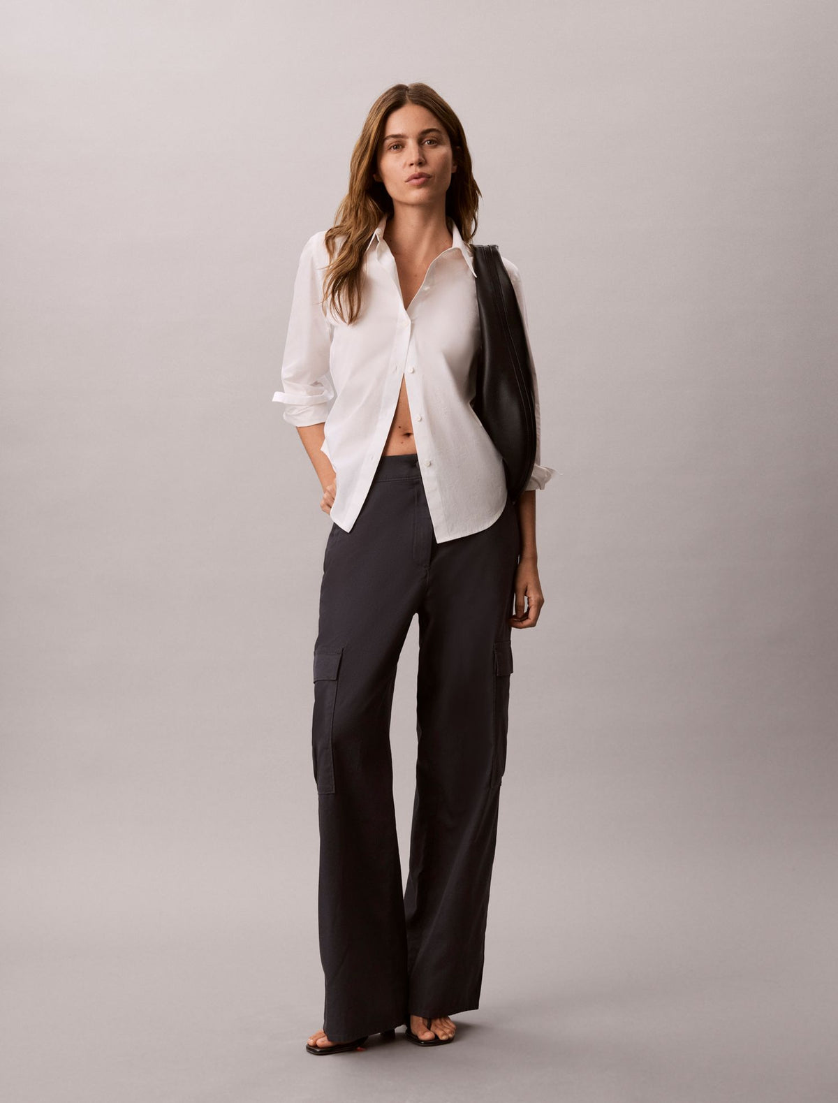 Calvin Klein Cotton Stretch Twill Cargo Pants