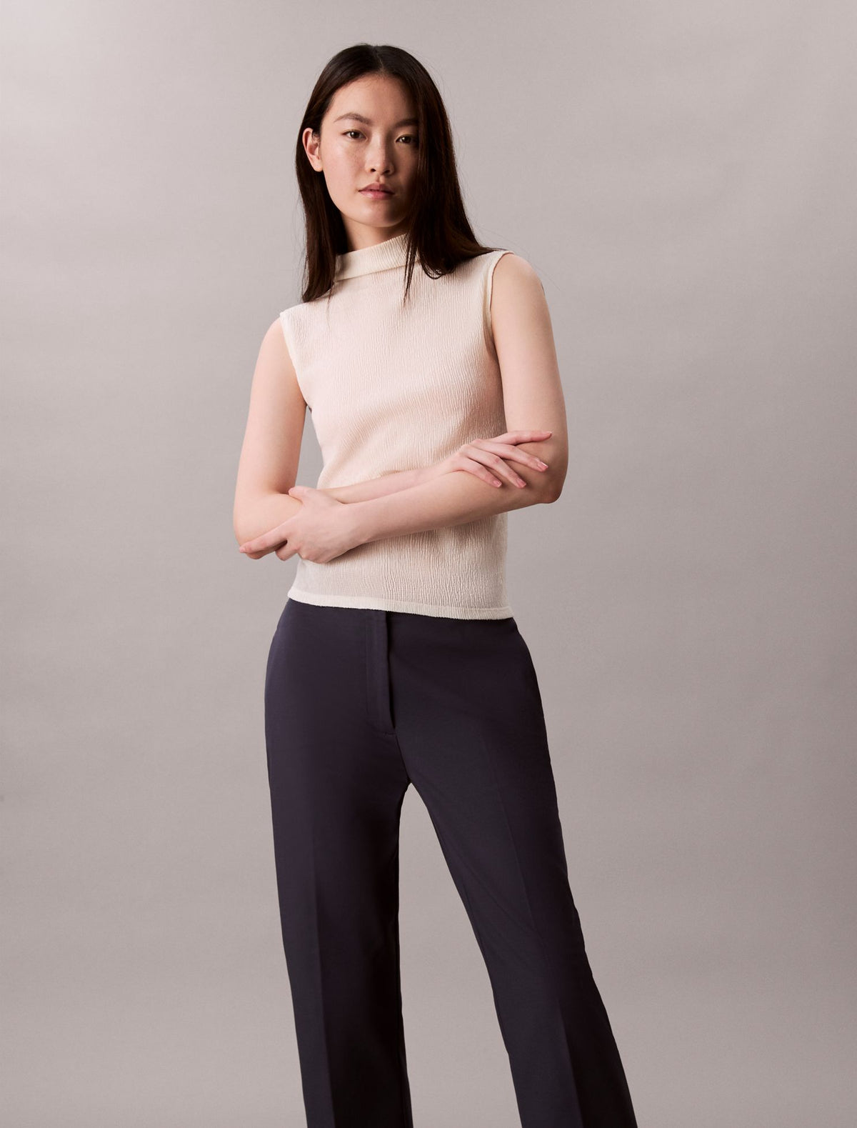Calvin Klein Cotton Stretch Straight Fit Chino Pants