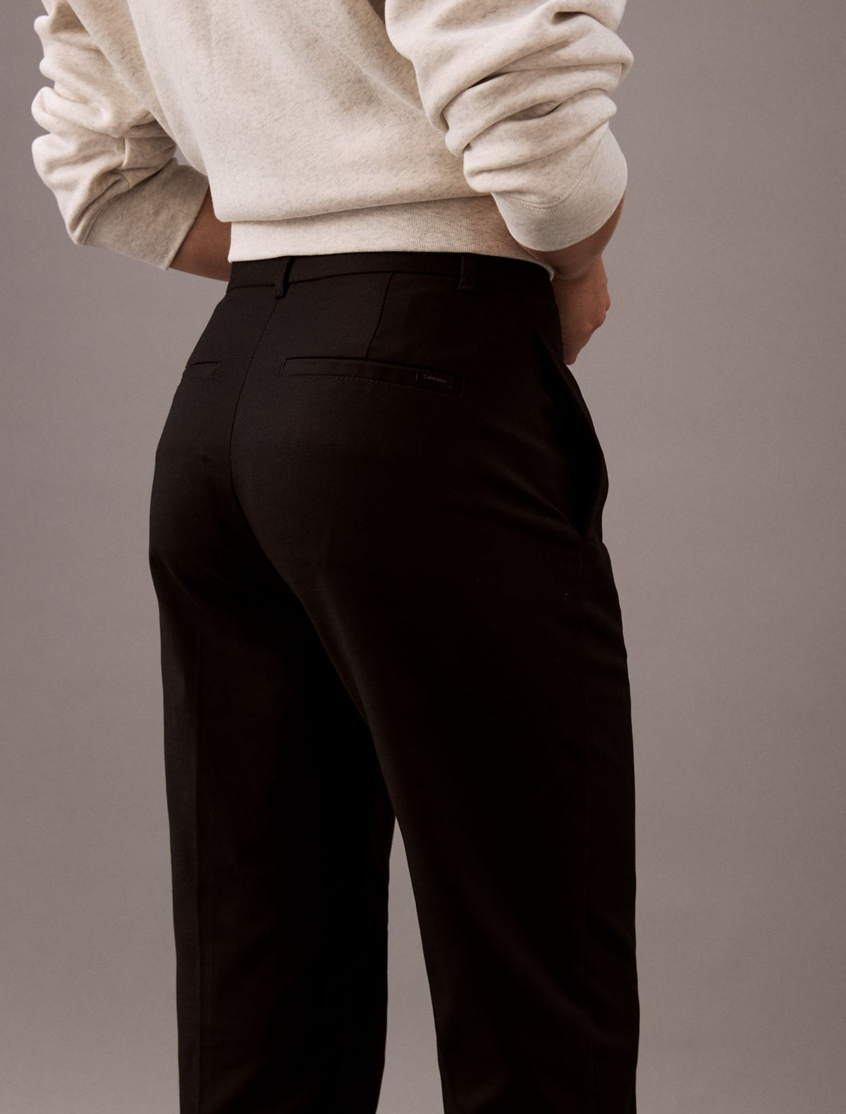 Calvin Klein Cotton Stretch Straight Fit Chino Pants