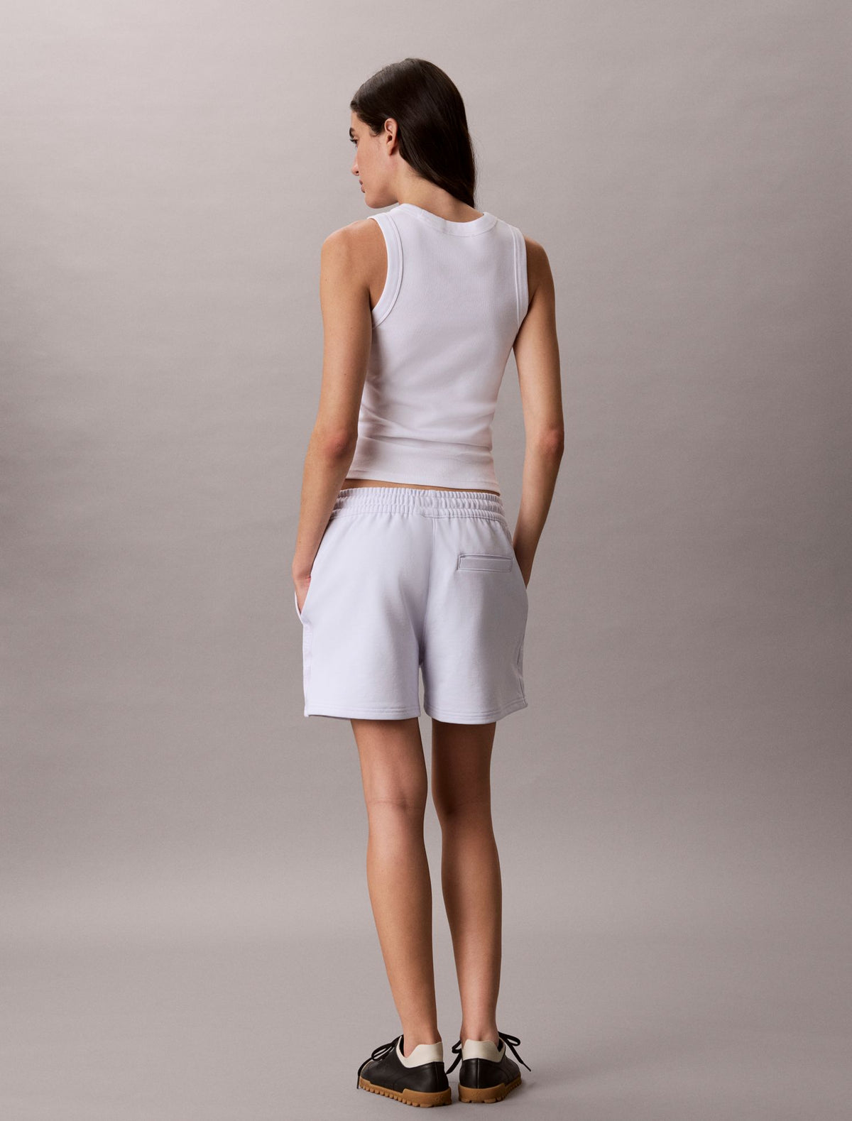 Calvin Klein Logo Tape Terry Shorts