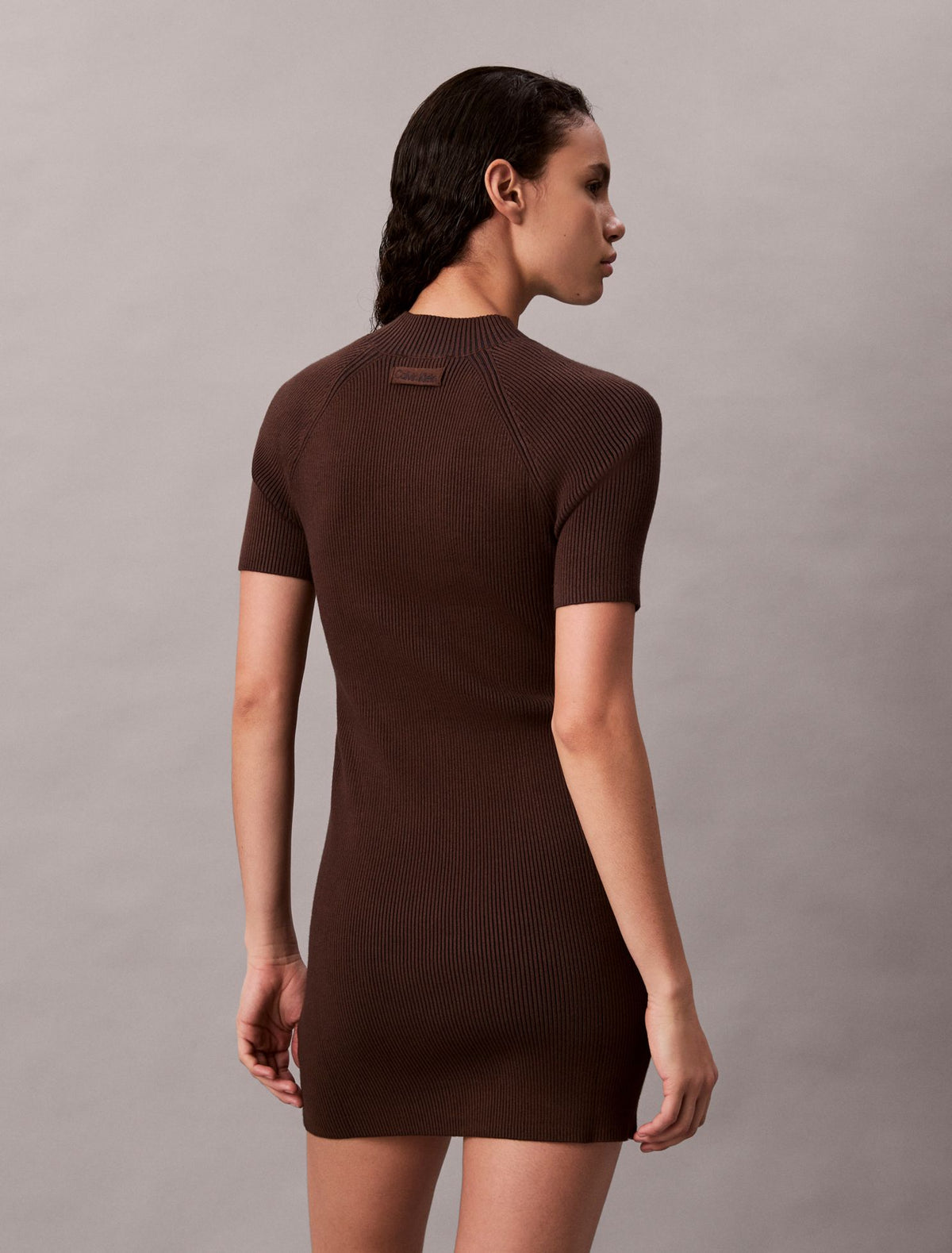Calvin Klein Tech Knit Mini Dress