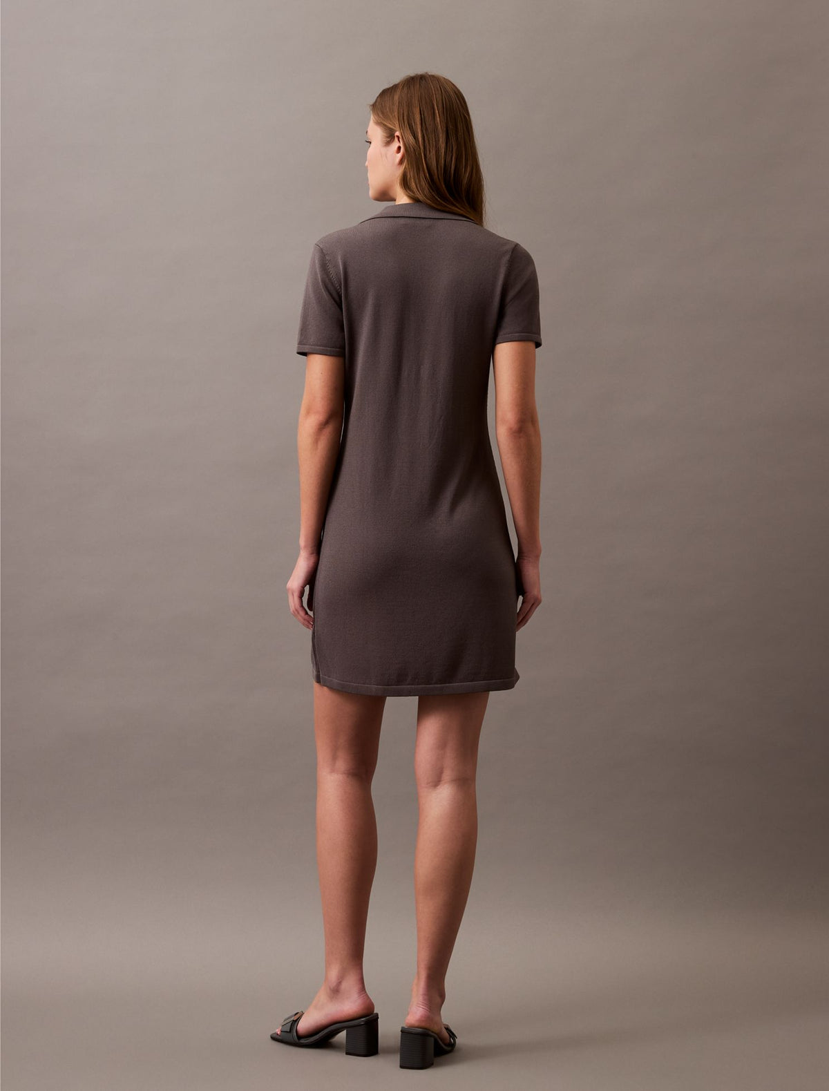 Calvin Klein Liquid Shine Mini Dress