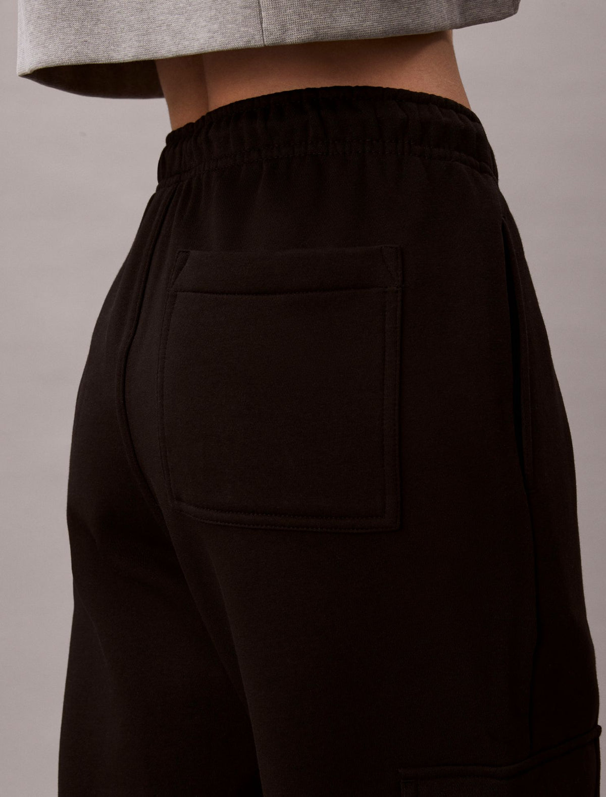Calvin Klein Monogram Fleece Cargo Joggers