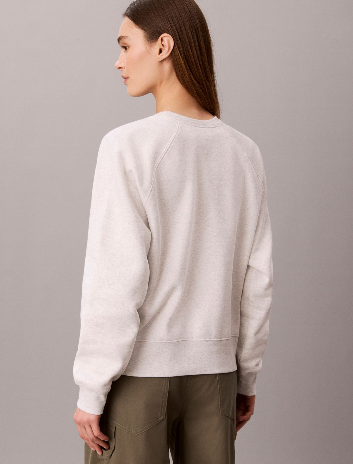 Calvin Klein Monologo Fleece Relaxed Sweatshirt