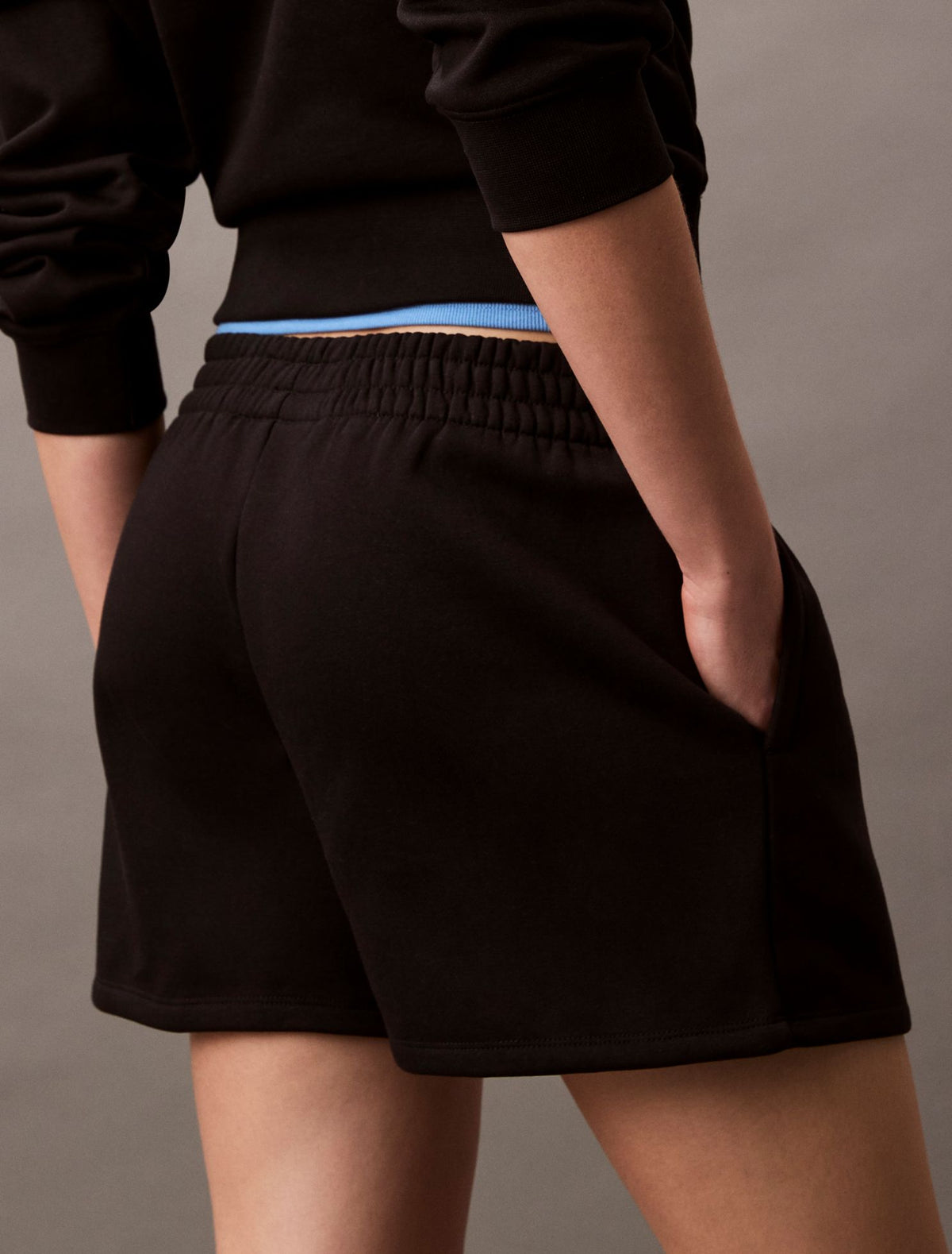 Calvin Klein Monologo Fleece Pull-On Shorts