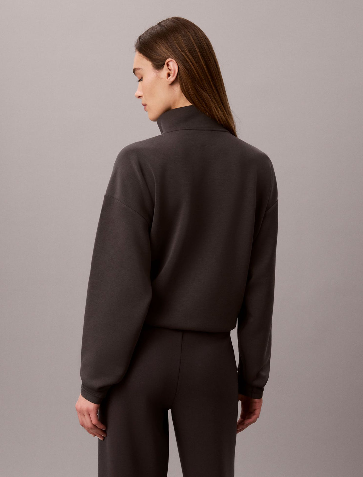 Calvin Klein Ultra Soft Knit 1/4 Zip Sweatshirt