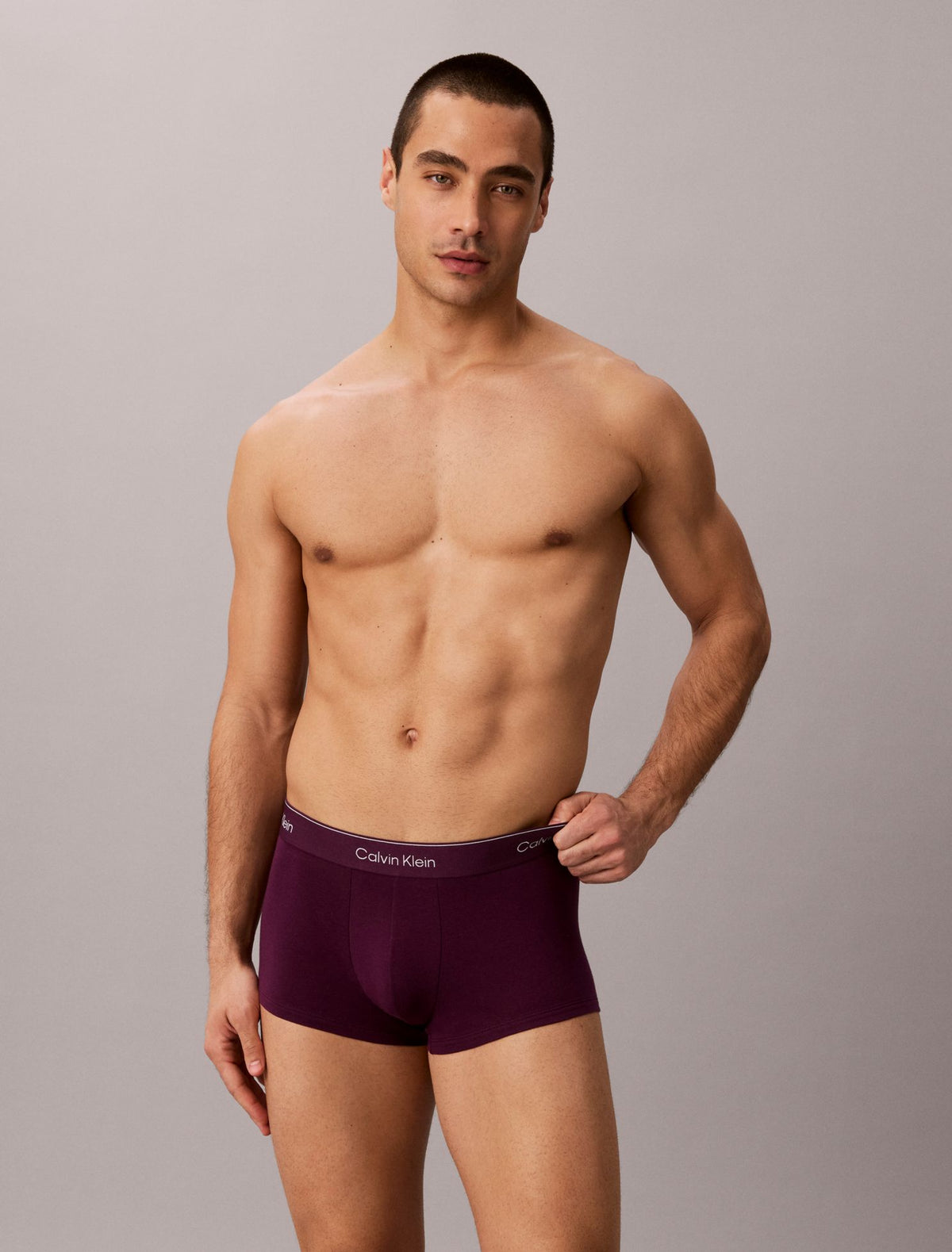 Calvin Klein Icon Cotton Stretch 3-Pack Low Rise Trunk