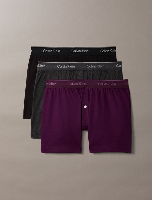 Calvin Klein Cotton Classics 3-Pack Knit Boxer