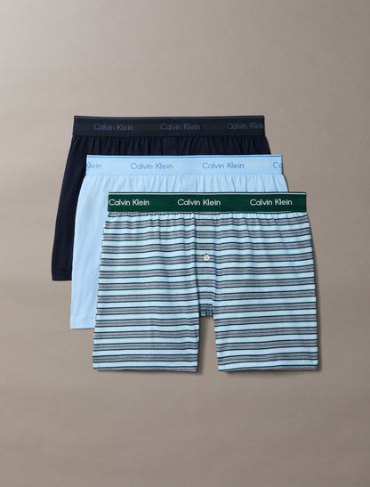 Calvin Klein Cotton Classics 3-Pack Knit Boxer