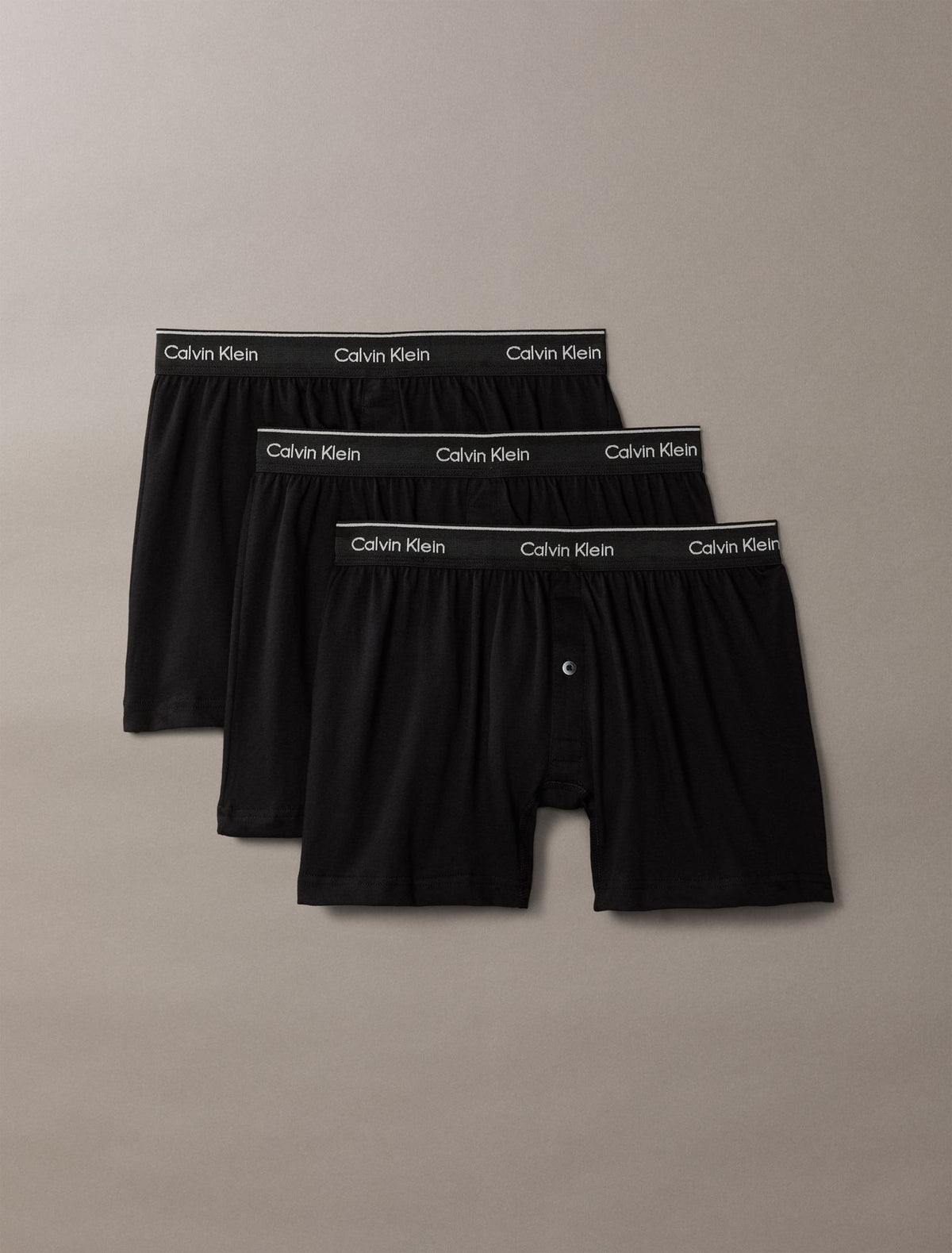 Calvin Klein Cotton Classics 3-Pack Knit Boxer