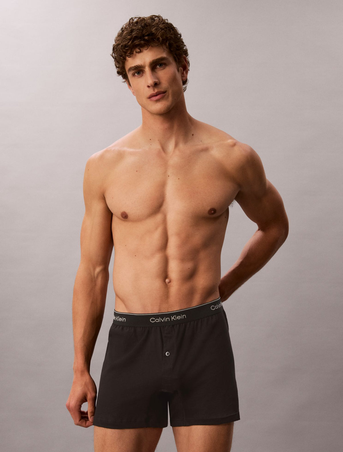 Calvin Klein Cotton Classics 3-Pack Knit Boxer