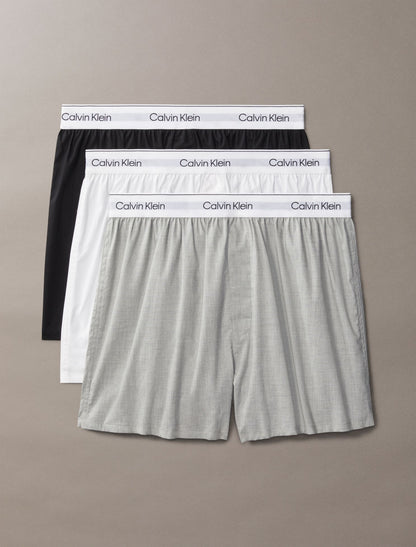 Calvin Klein Icon Cotton Stretch 3-Pack Slim Boxer