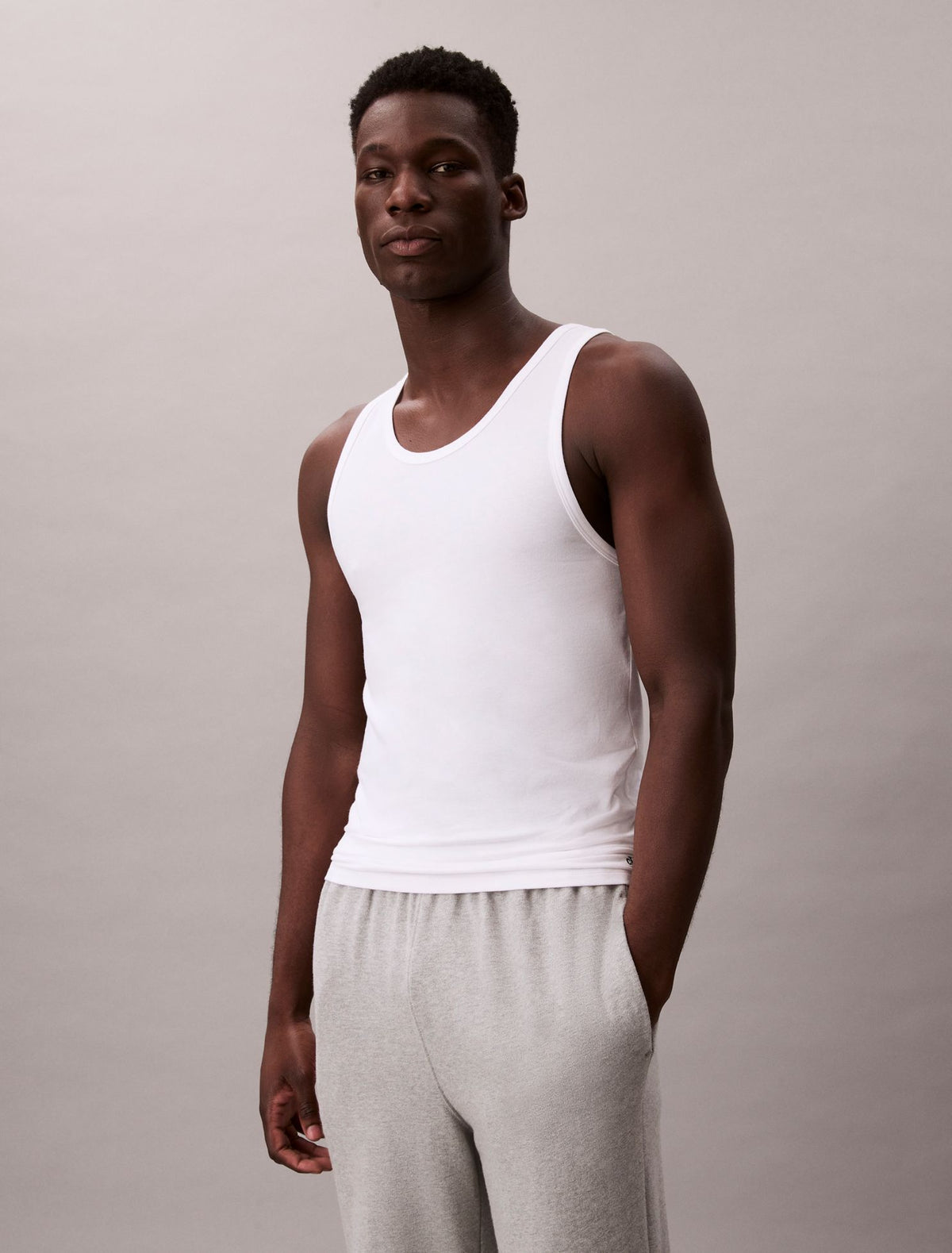 Calvin Klein Cotton Stretch Blend 3-Pack Tank Top