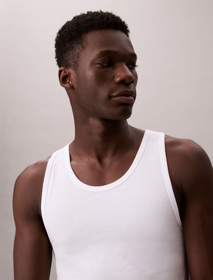 Calvin Klein Cotton Stretch Blend 3-Pack Tank Top