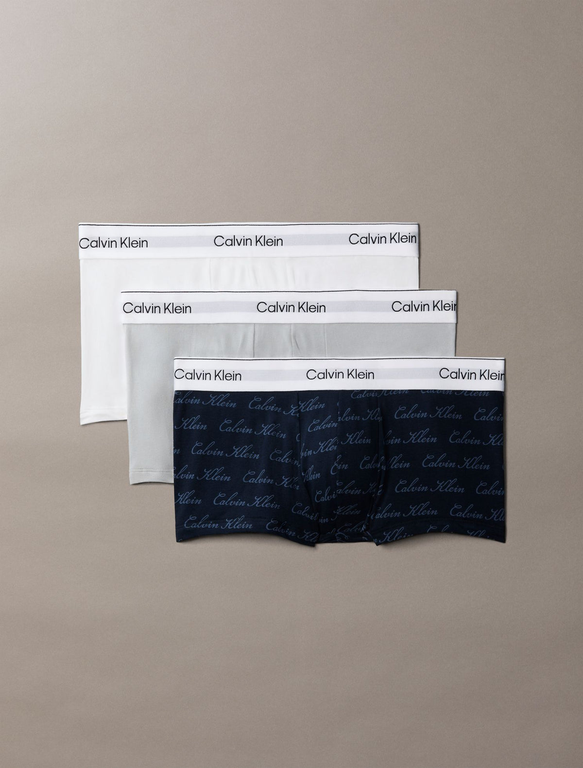 Calvin Klein Icon Cotton Stretch 3-Pack Low Rise Trunk
