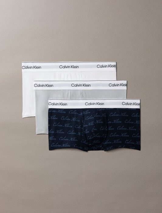 Calvin Klein Icon Cotton Stretch 3-Pack Low Rise Trunk