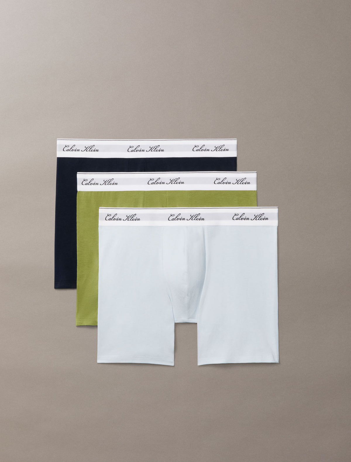 Calvin Klein Icon Cotton Stretch Script 3-Pack Boxer Brief