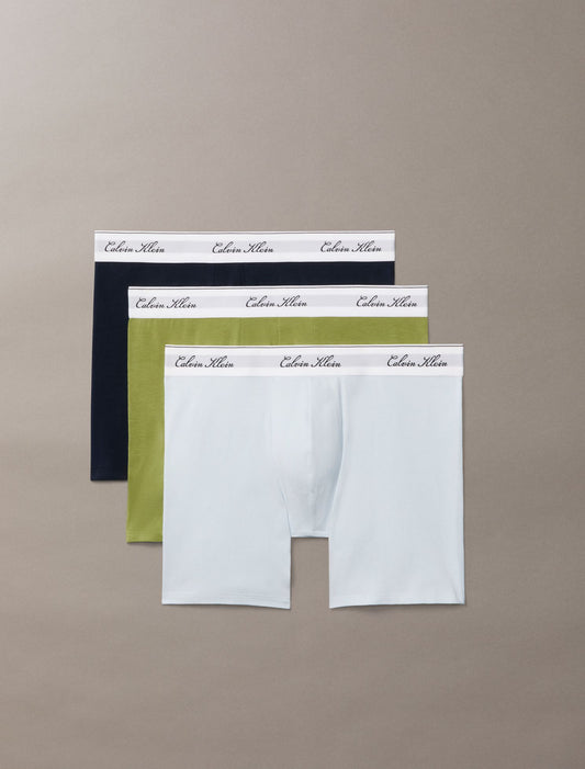 Calvin Klein Icon Cotton Stretch Script 3-Pack Boxer Brief