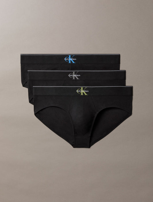 Calvin Klein Graphic Monogram Cotton Stretch 3-Pack Boxer Brief
