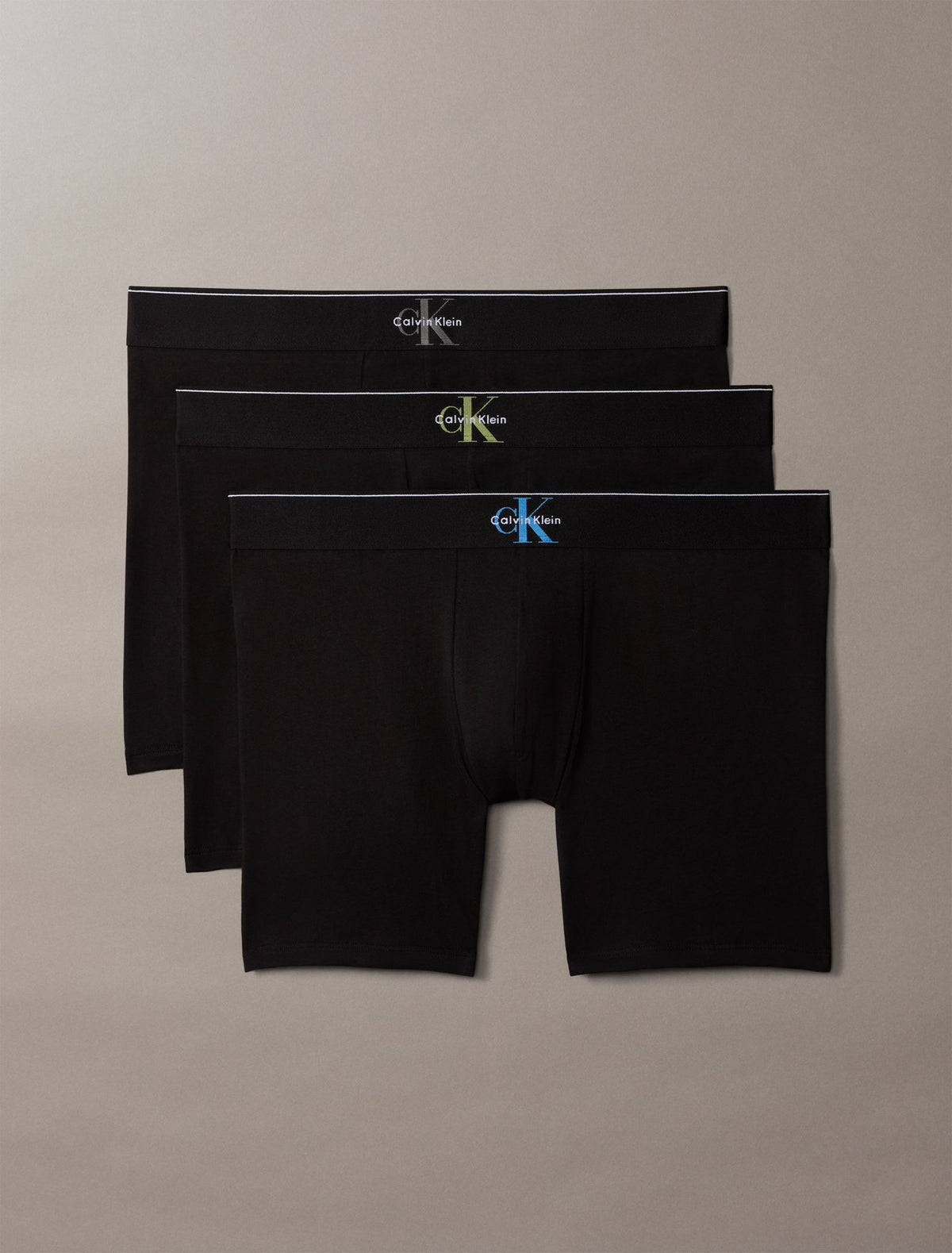Calvin Klein Graphic Monogram Cotton Stretch 3-Pack Boxer Brief