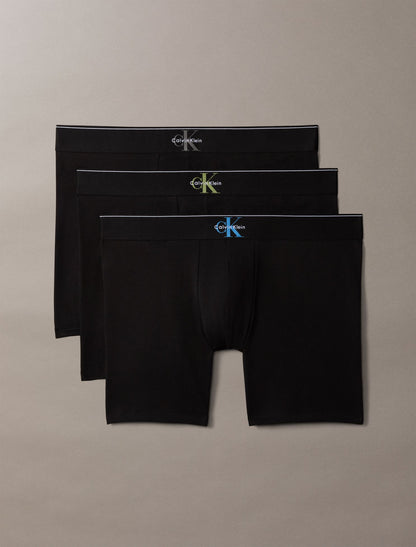 Calvin Klein Graphic Monogram Cotton Stretch 3-Pack Boxer Brief