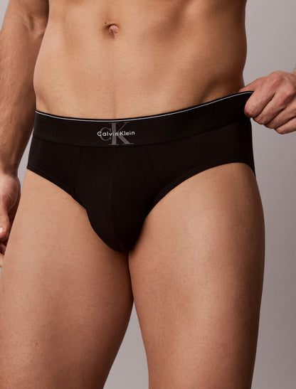 Calvin Klein Graphic Monogram Cotton Stretch 3-Pack Brief