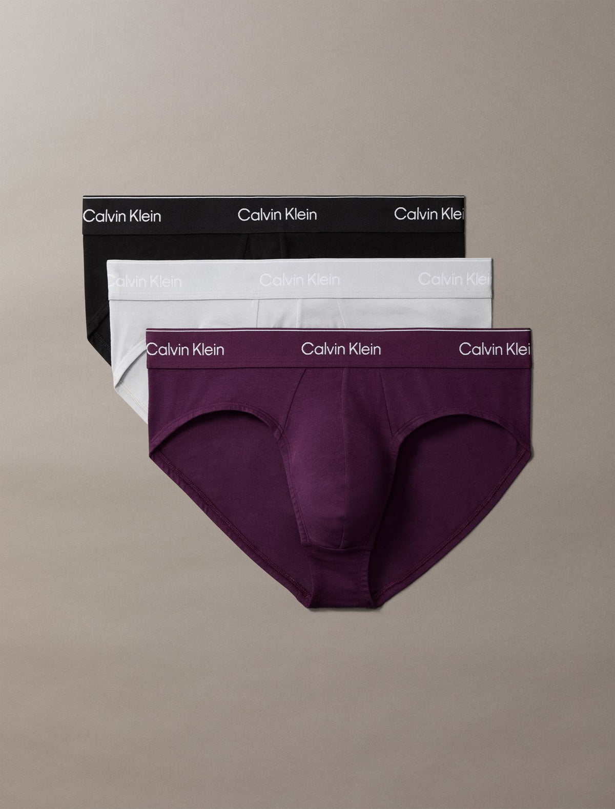 Calvin Klein Icon Cotton Stretch 3-Pack Hip Brief