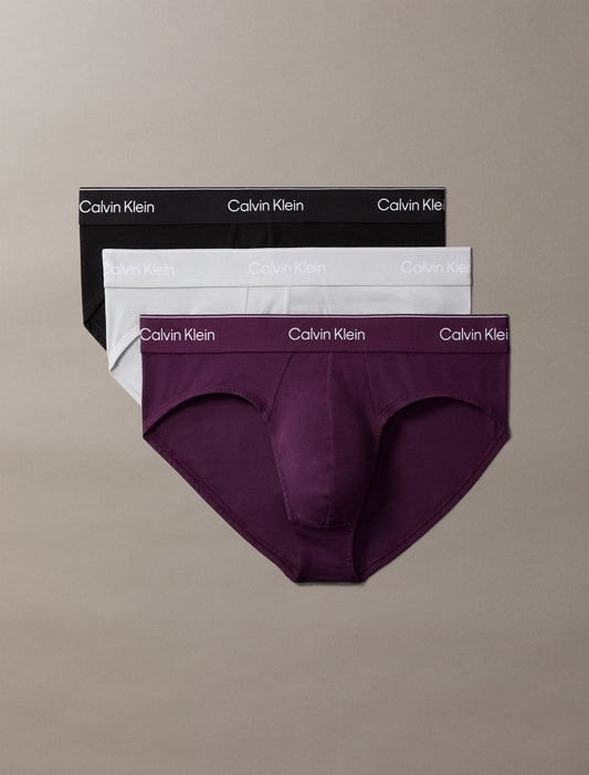 Calvin Klein Icon Cotton Stretch 3-Pack Hip Brief