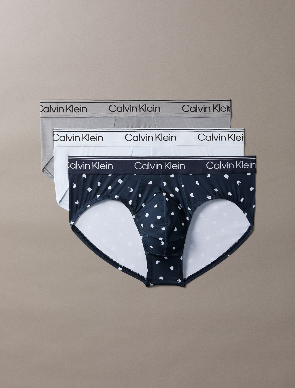 Calvin Klein Microfiber Stretch 3-Pack Hip Brief