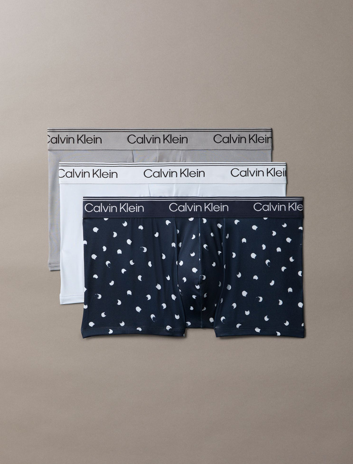 Calvin Klein Microfiber Stretch 3-Pack Low Rise Trunk